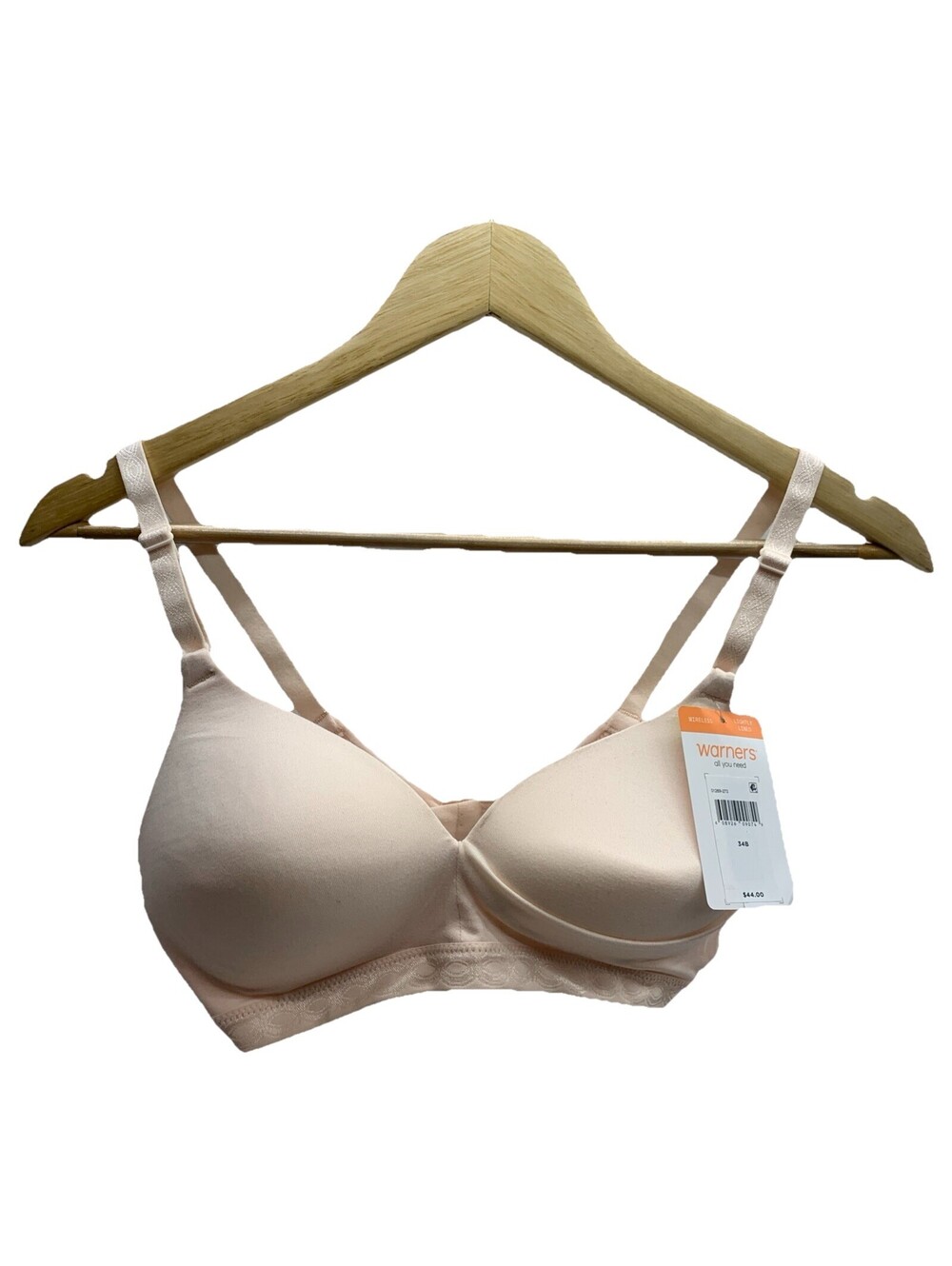 Warner's Women's Cloud 9 Super Soft Wireless Lightly Lined Comfort Bra Size 34B